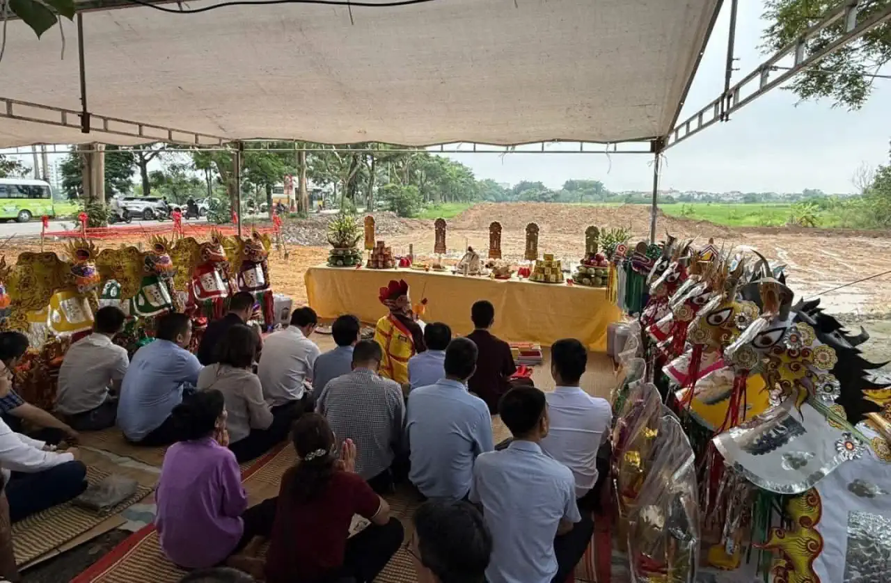 Lễ động thổ Flamingo Forest City Đông Anh
