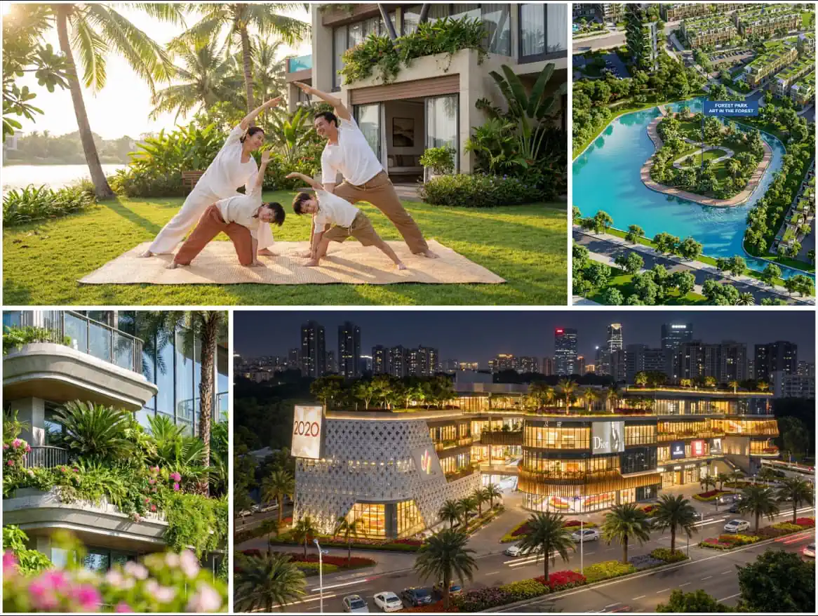 Tiện ích đỉnh cao tại Flamingo Forest City Đông Anh